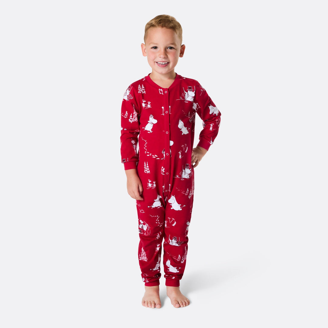 Mumin Julpyjamas Familj