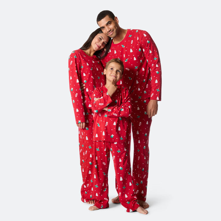 Julpynt Röd Julpyjamas Barn