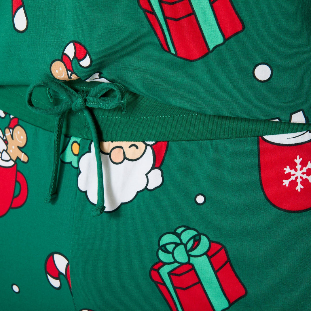 Xmas Grön Julpyjamas Barn