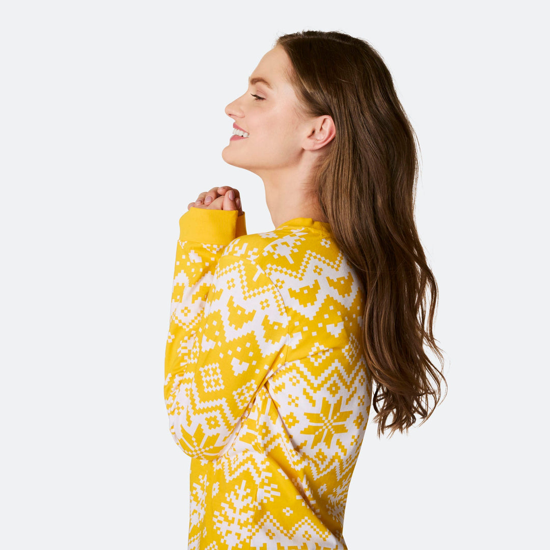 Stickmönster Påskpyjamas Dam