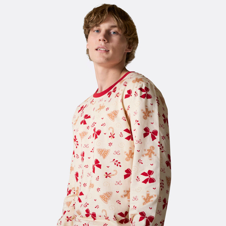 Pepparkaka Julpyjamas Familj