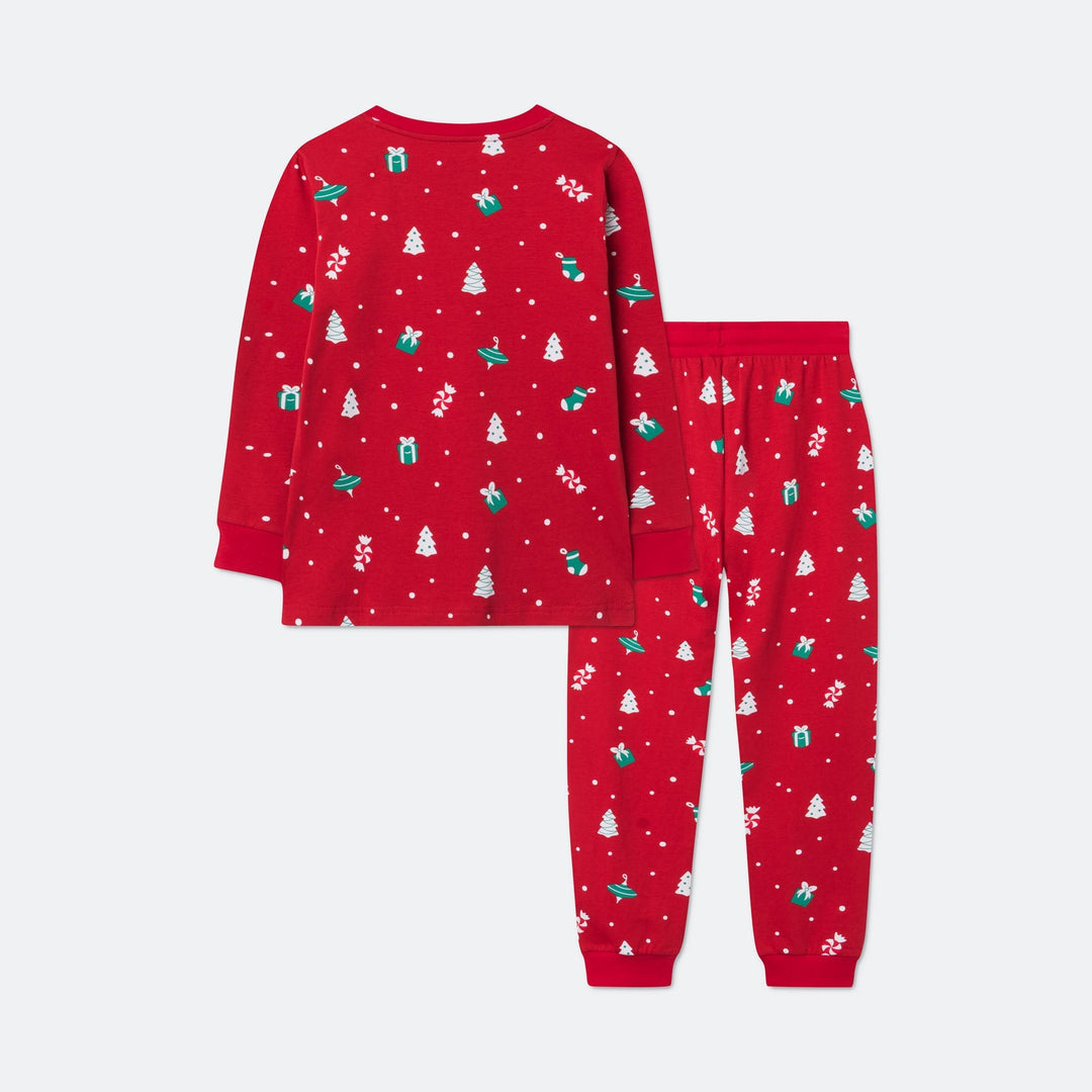 Julpynt Röd Julpyjamas Barn