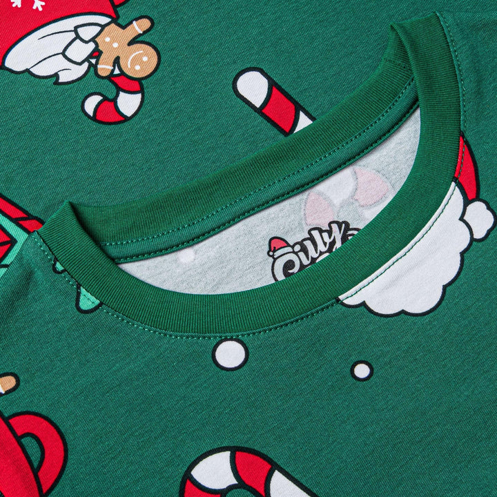 Xmas Grön Julpyjamas Barn