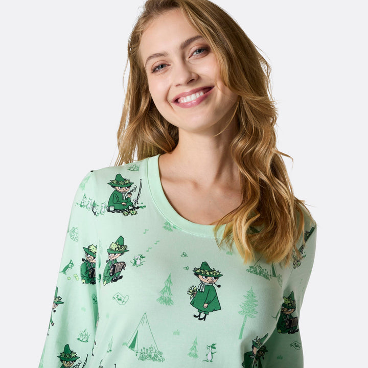 Snusmumriken Pyjamas Familj