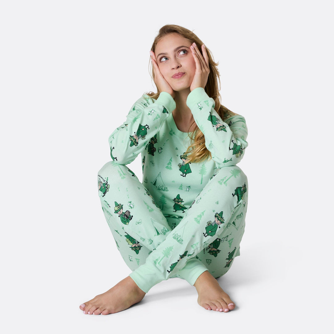 Snusmumriken Pyjamas Familj