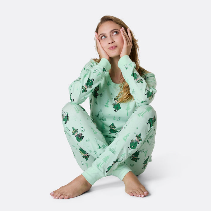 Snusmumriken Pyjamas Familj