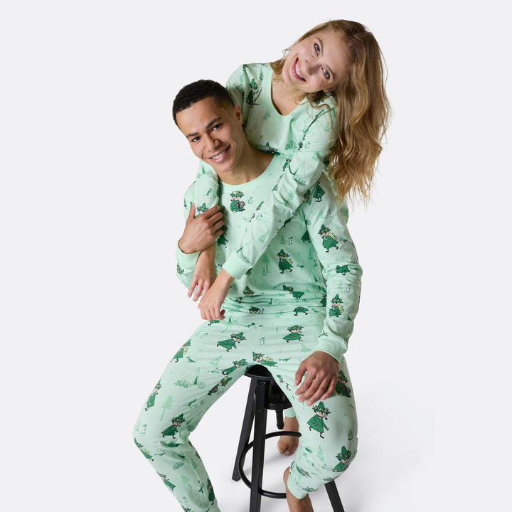 Snusmumriken Pyjamas Familj