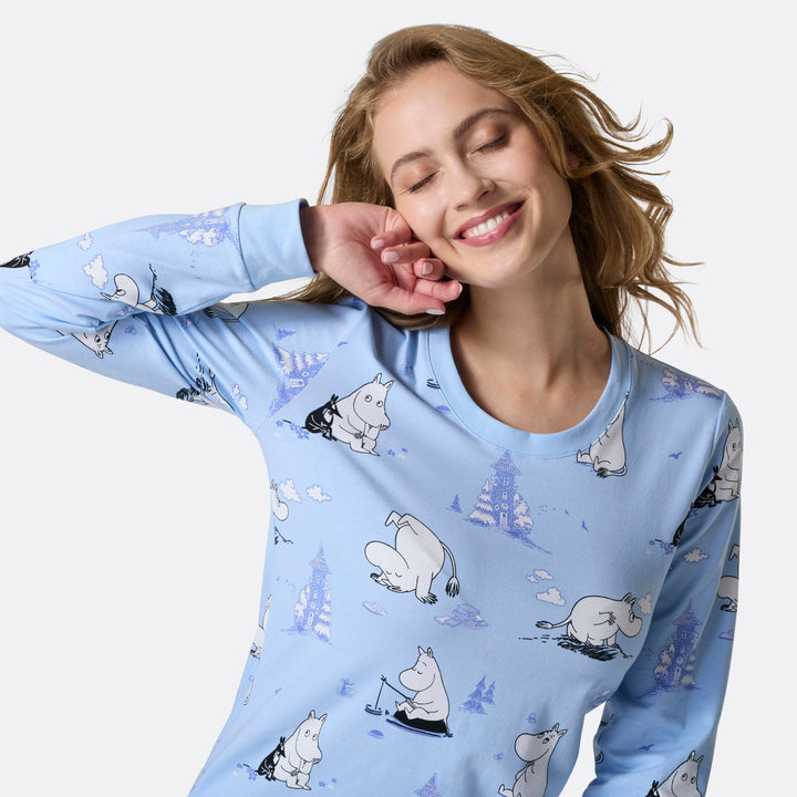 Mumintrollet Pyjamas Familj