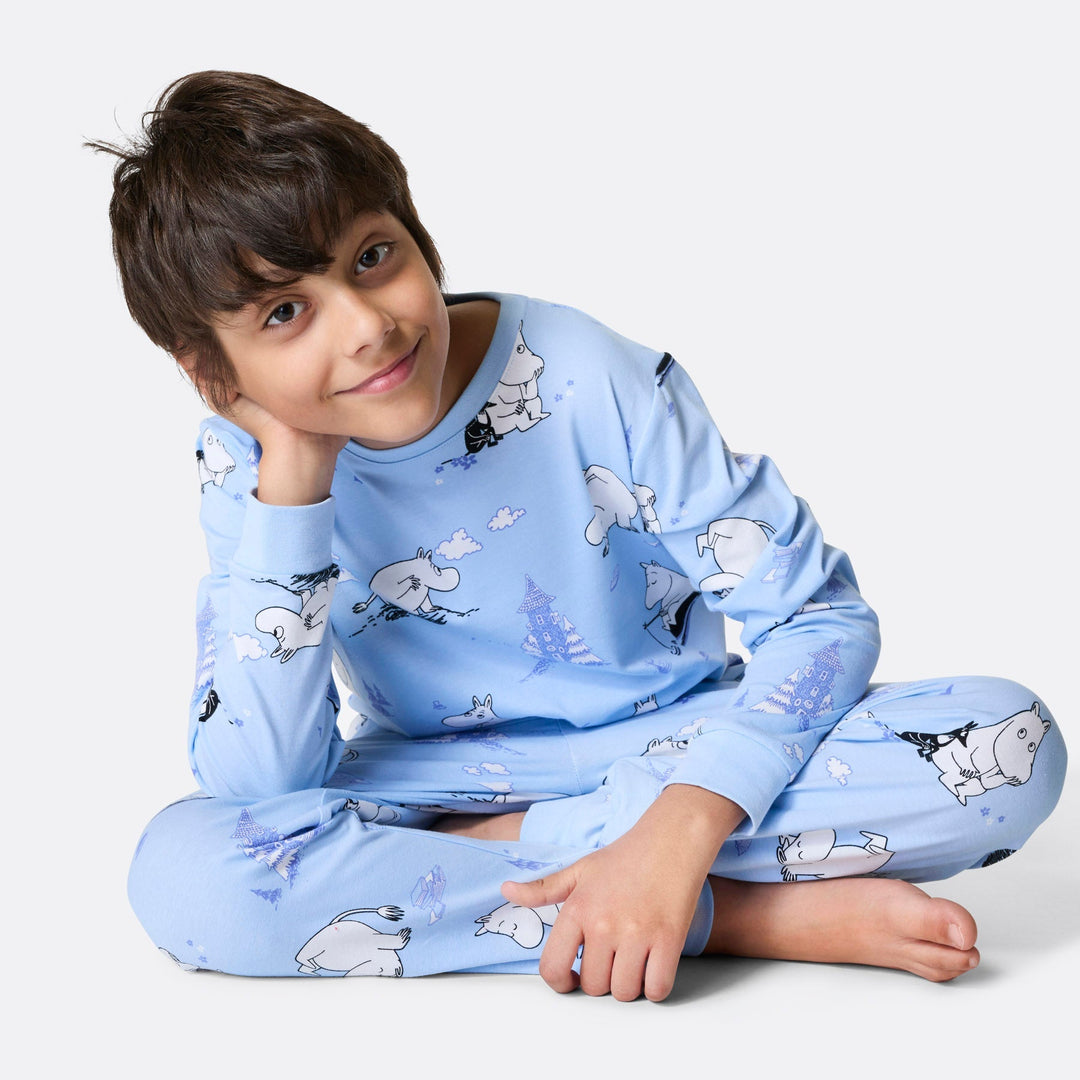 Mumintrollet Pyjamas Familj