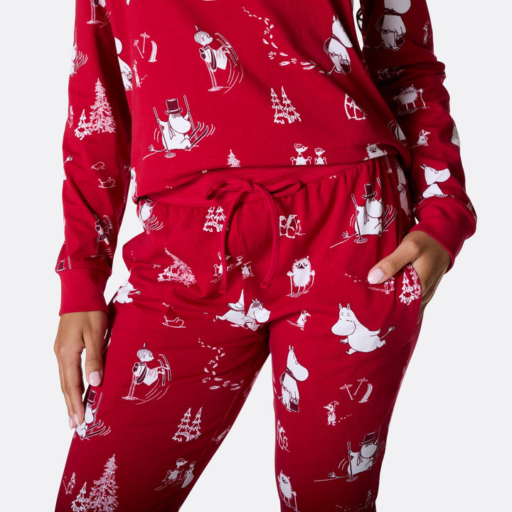 Mumin Julpyjamas Familj