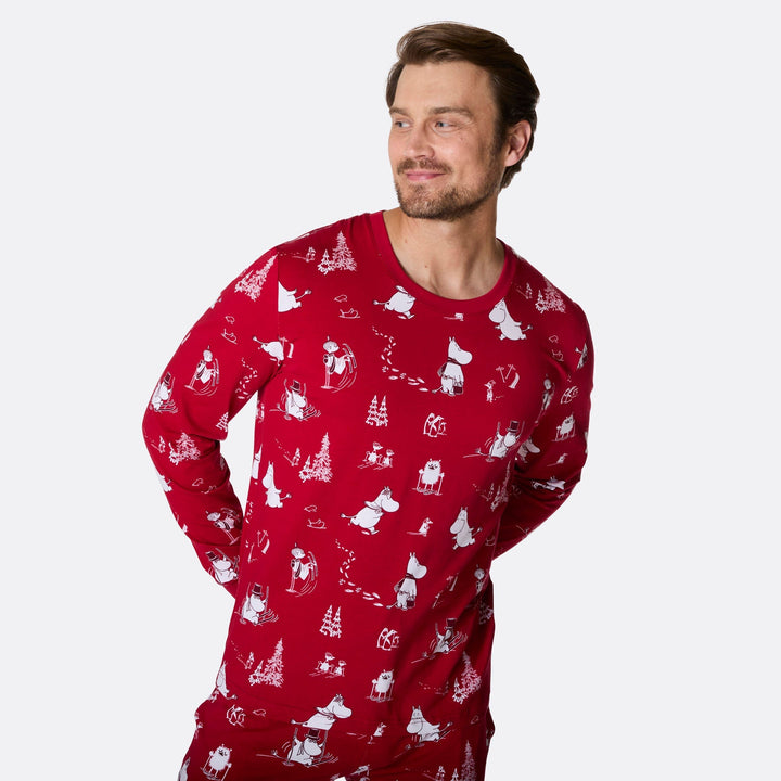 Mumin Julpyjamas Familj