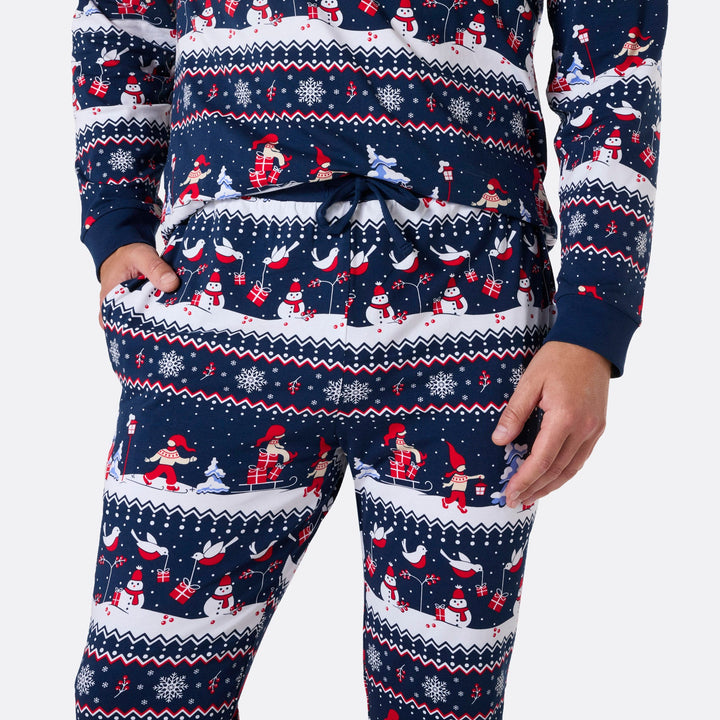 Jullandskap Julpyjamas Herr