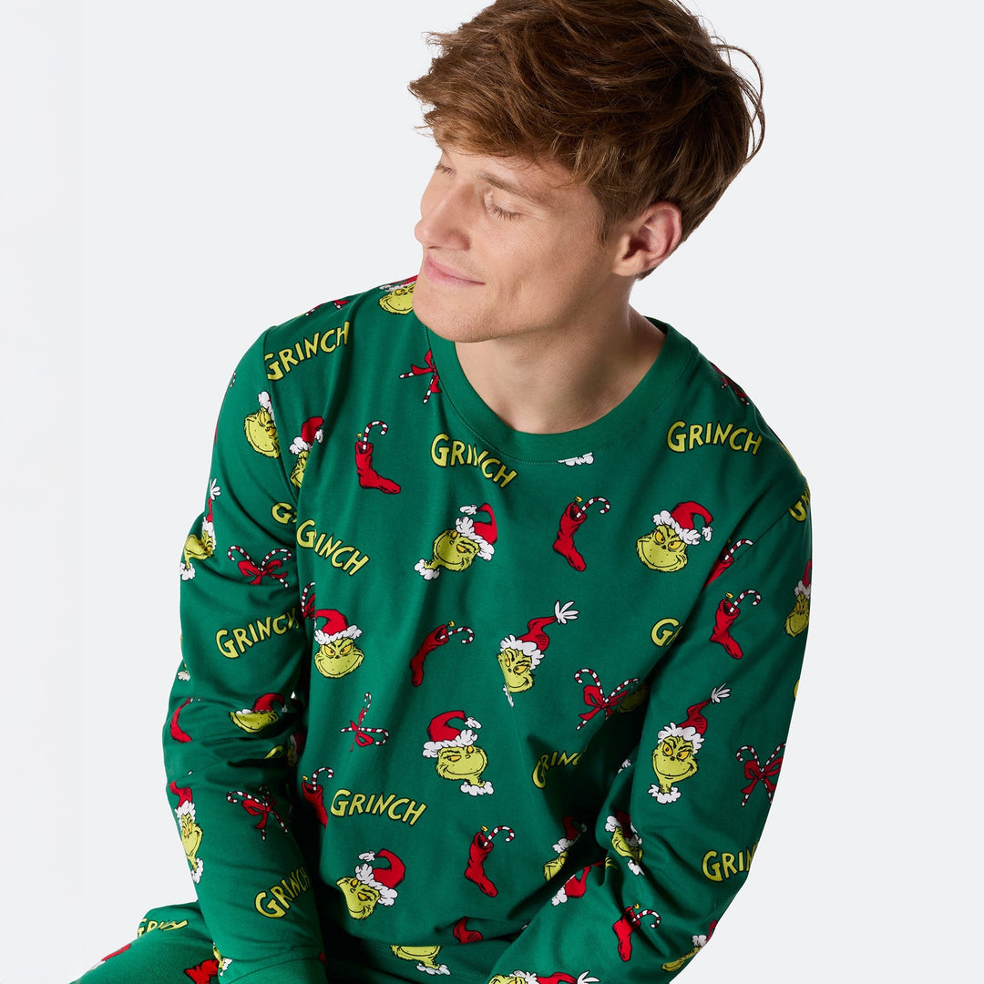 Grinchen Julpyjamas Familj