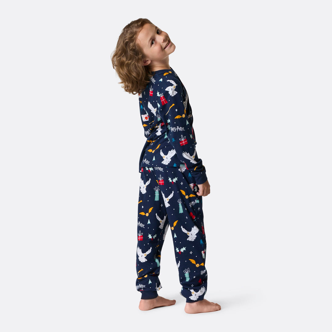 Harry Potter Blå Pyjamas Barn