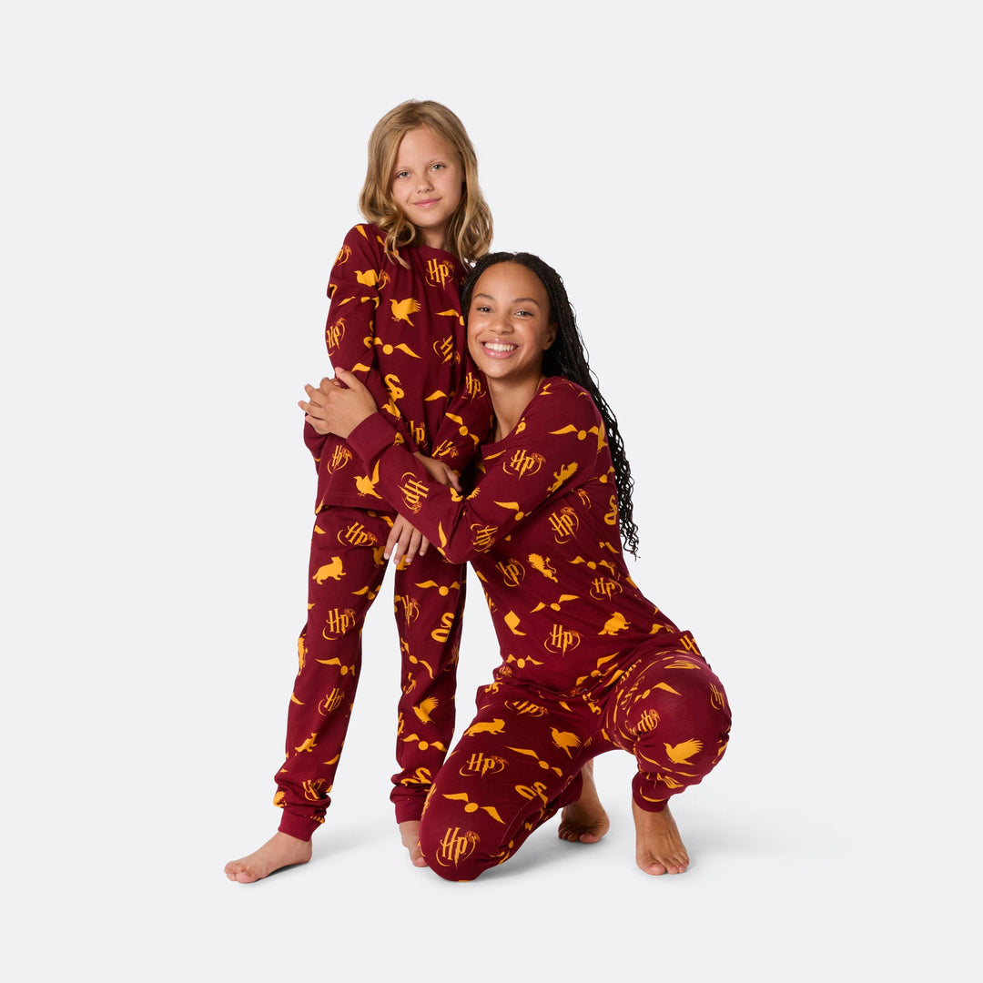 Harry Potter Röd Pyjamas Barn