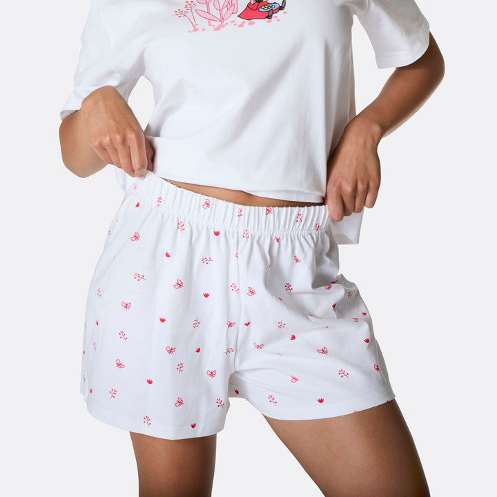 Lilla Kort Pyjamas Dam