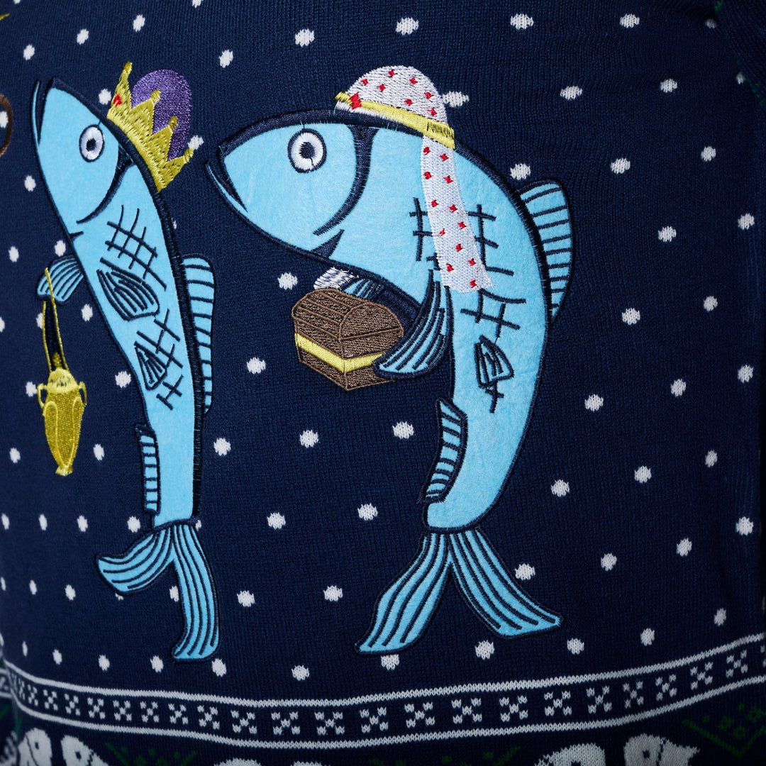 De Tre Vise Fiskarna Jultröja Dam
