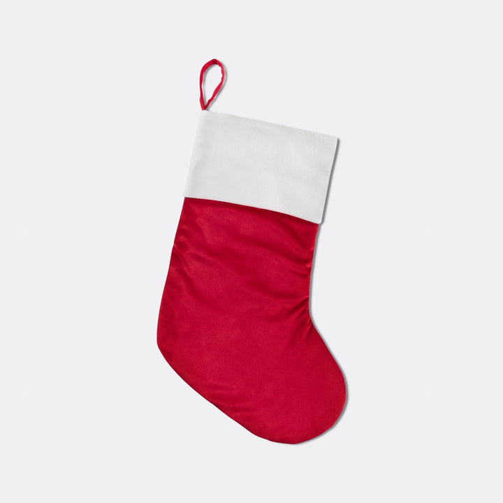 Röd Julstrumpa