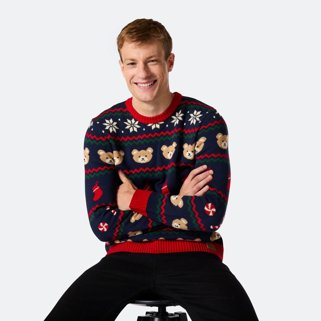 Teddybjörn Jultröja Herr