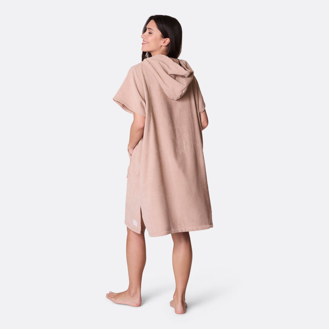Beige Badponcho