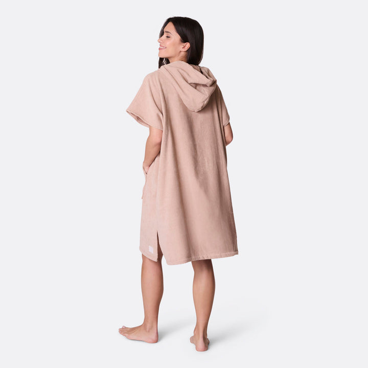 Beige Badponcho