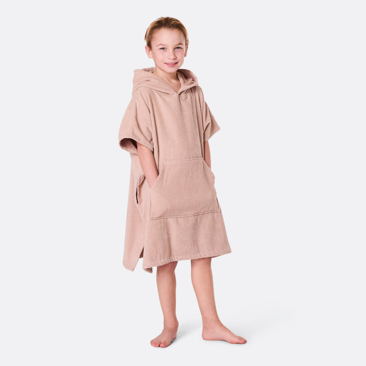 Beige Badponcho Barn
