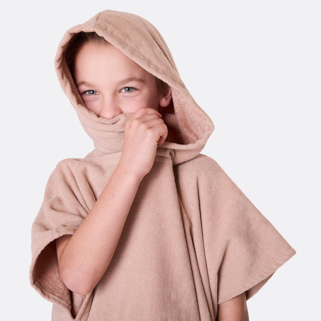 Beige Badponcho Barn