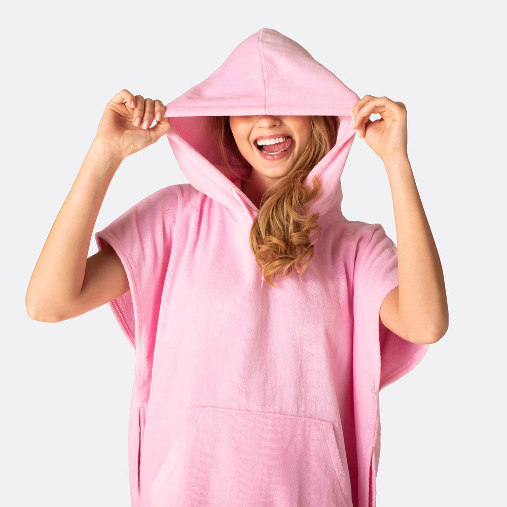 Bubblegum Rosa Badponcho