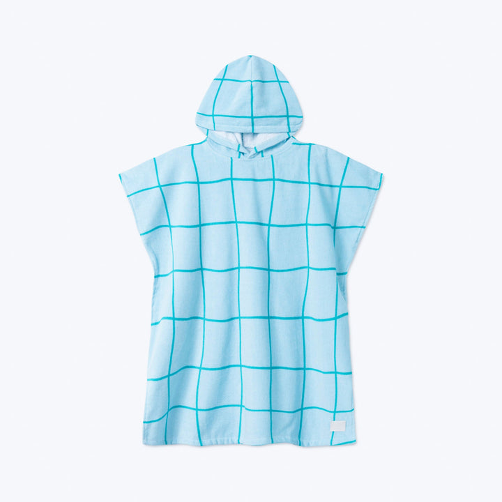 Blå Pool Badponcho Barn