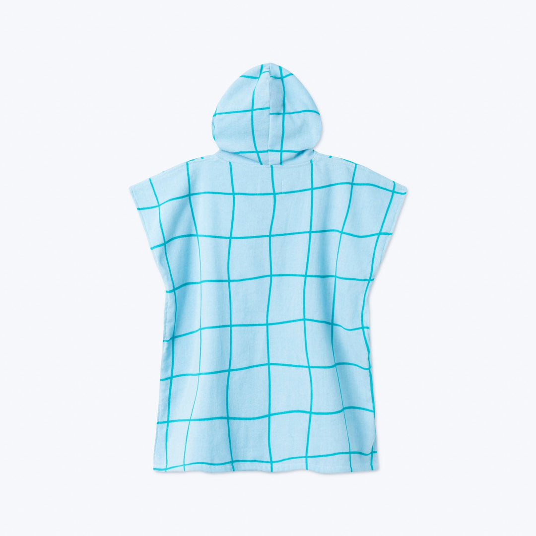 Blå Pool Badponcho Barn