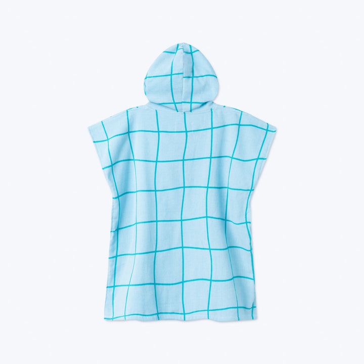 Blå Pool Badponcho Barn
