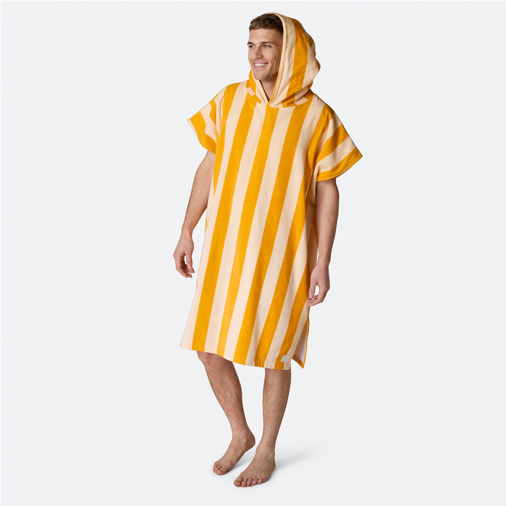 Randig Gul Badponcho