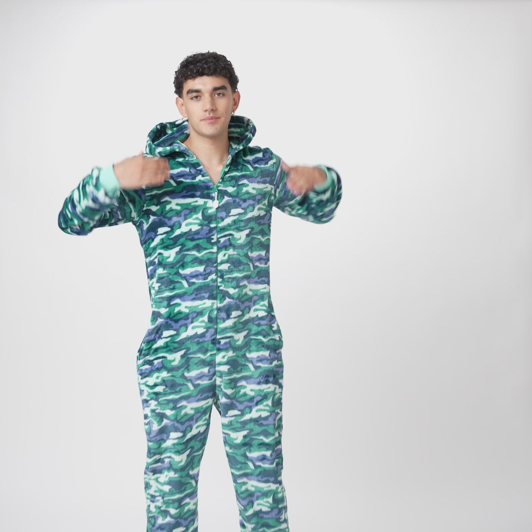 Dinosaurie Onesie Herr