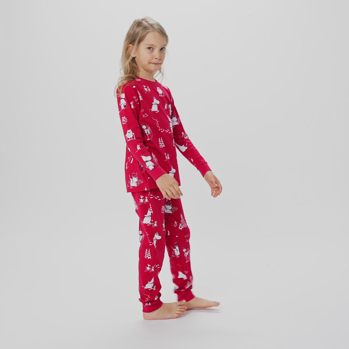 Mumin Julpyjamas Barn