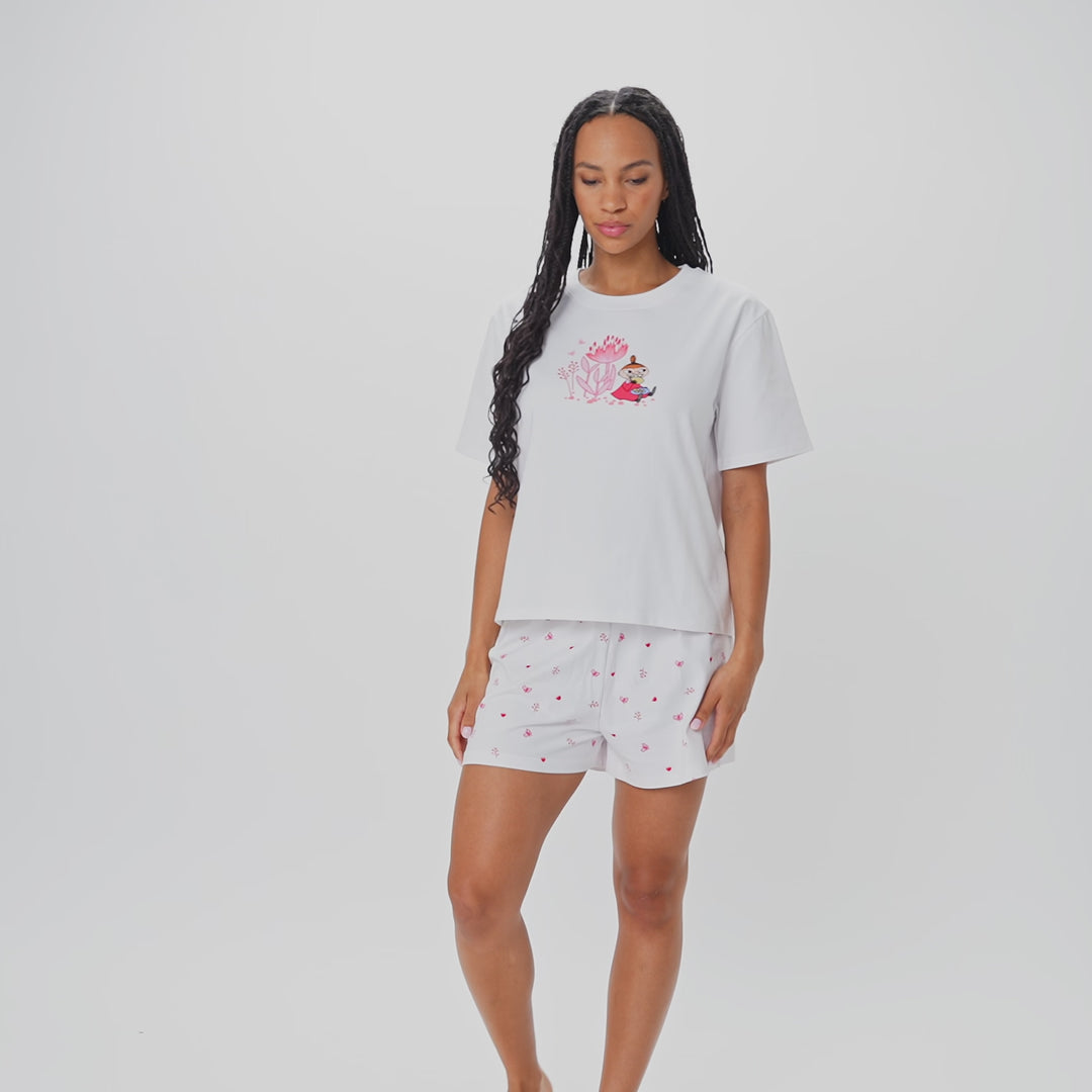 Lilla Kort Pyjamas Dam