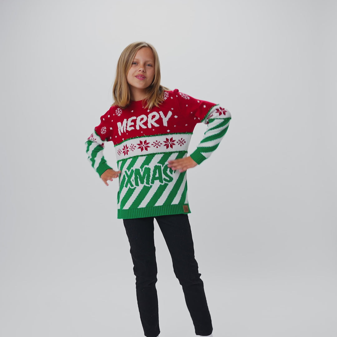 Merry Xmas Jultröja Barn