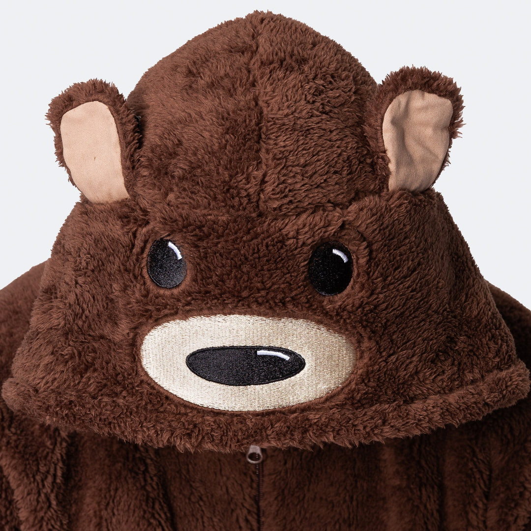 Brun Teddy Onesie Barn