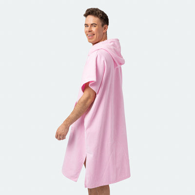 Bubbelgum Rosa Towel Poncho