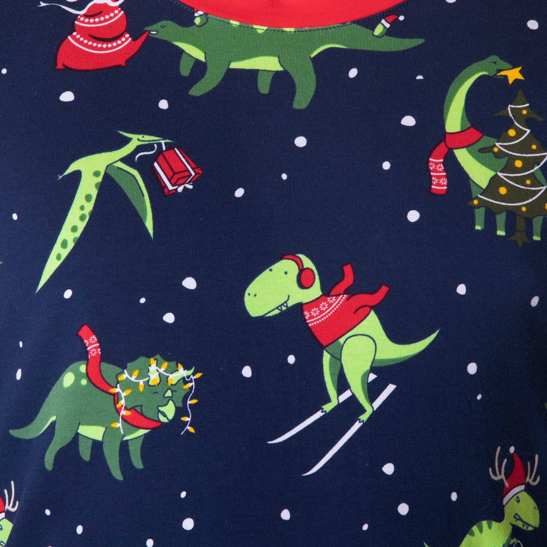 Dinosaurie Julpyjamas Barn