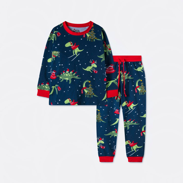 Dinosaurie Julpyjamas Barn