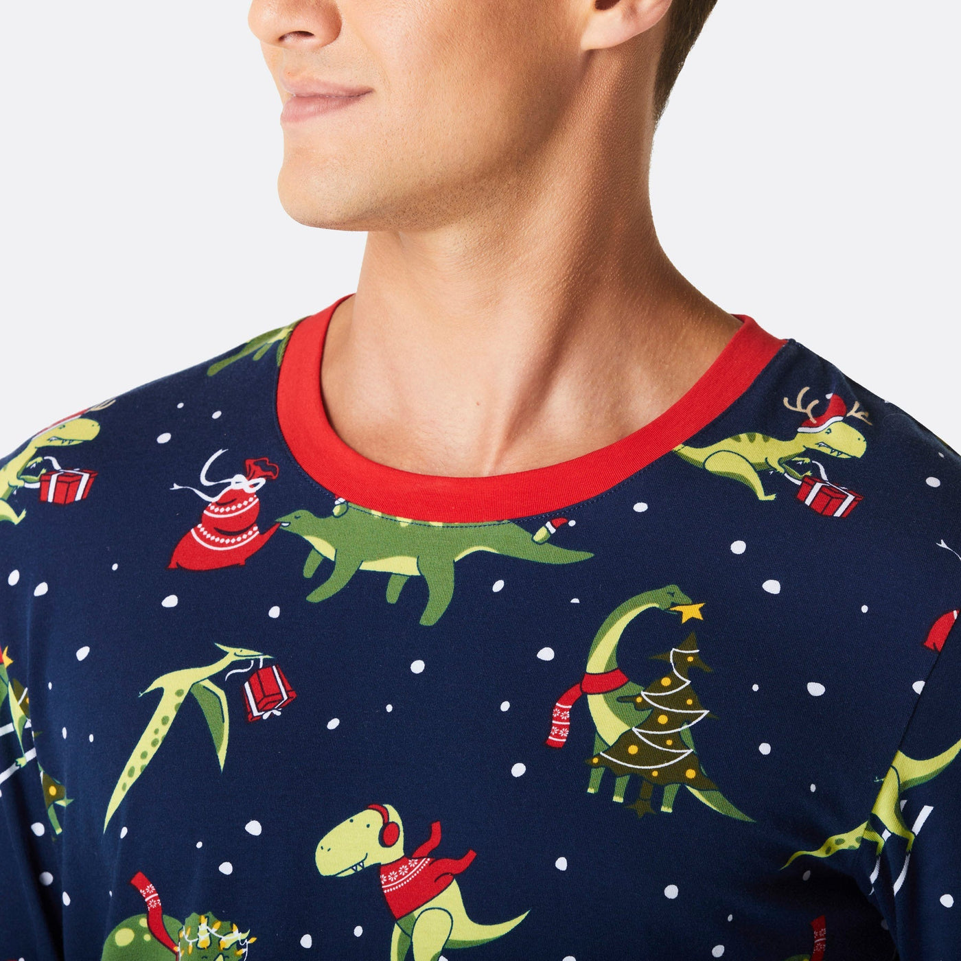 Dinosaurie Julpyjamas Herr