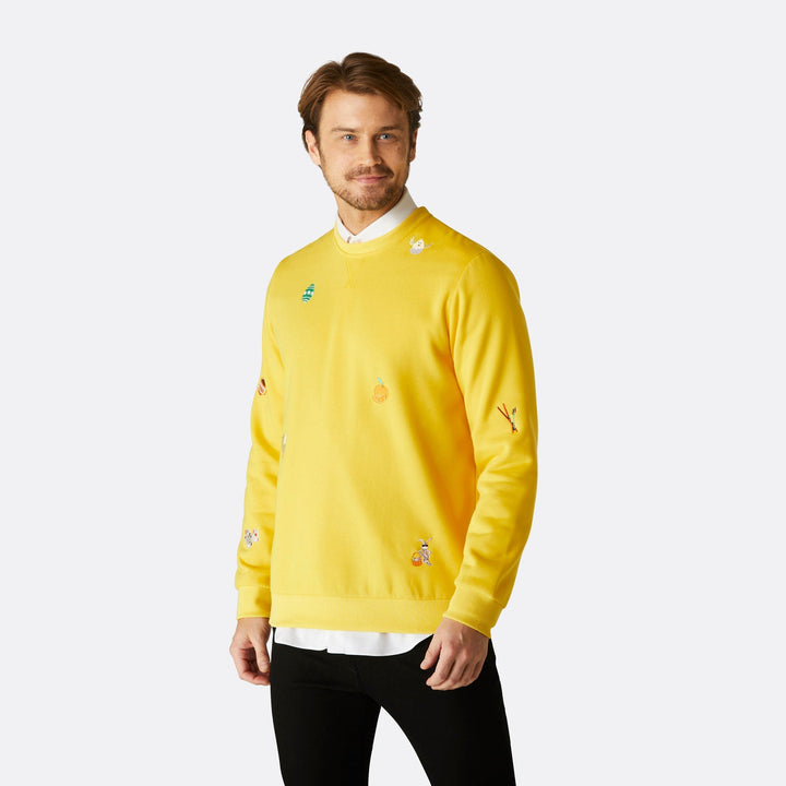 Gul påsktröja Herr