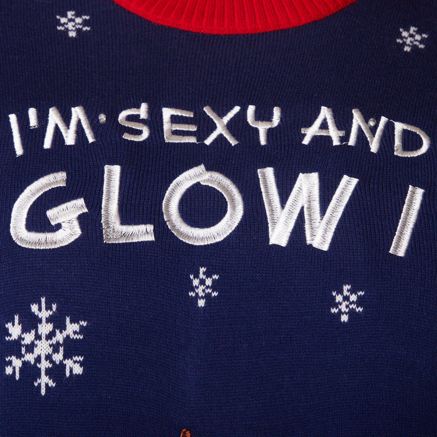 I'm Sexy And I Glow It Jultröja Herr