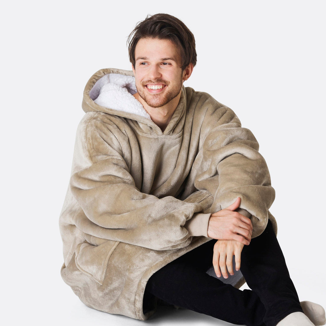 Khaki HappyHoodie