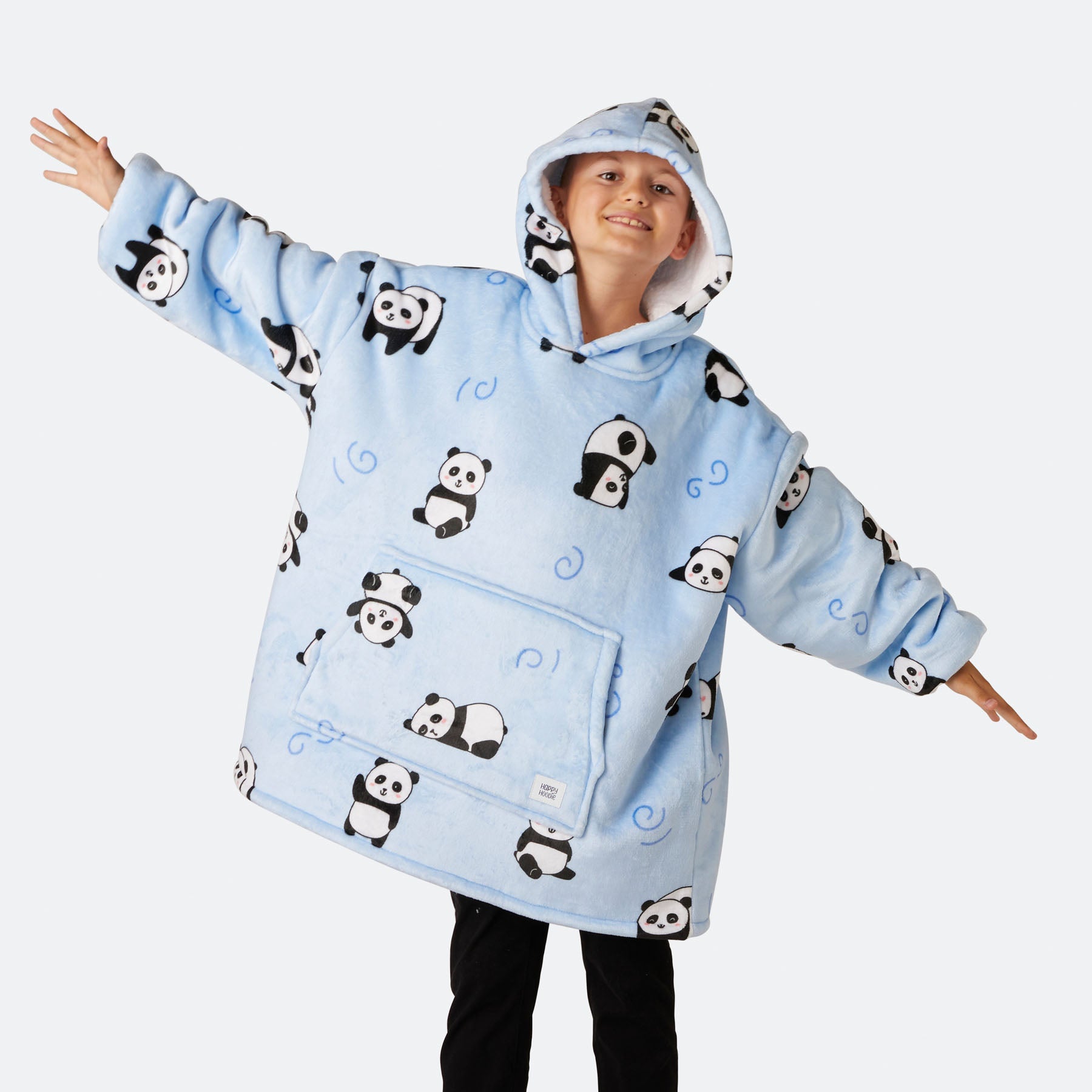 Panda HappyHoodie Barn – SillySanta.se