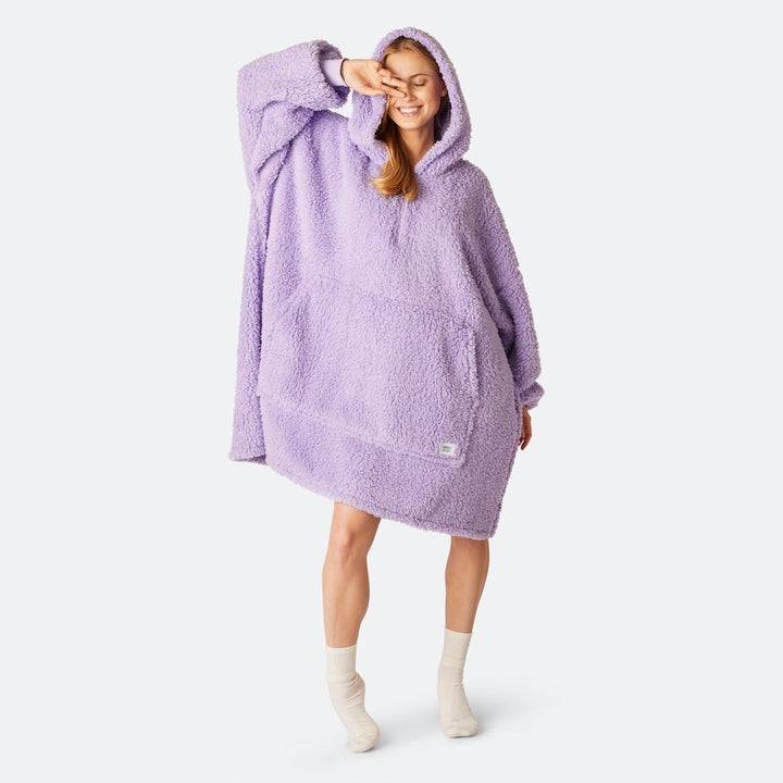 Lila Sherpa HappyHoodie