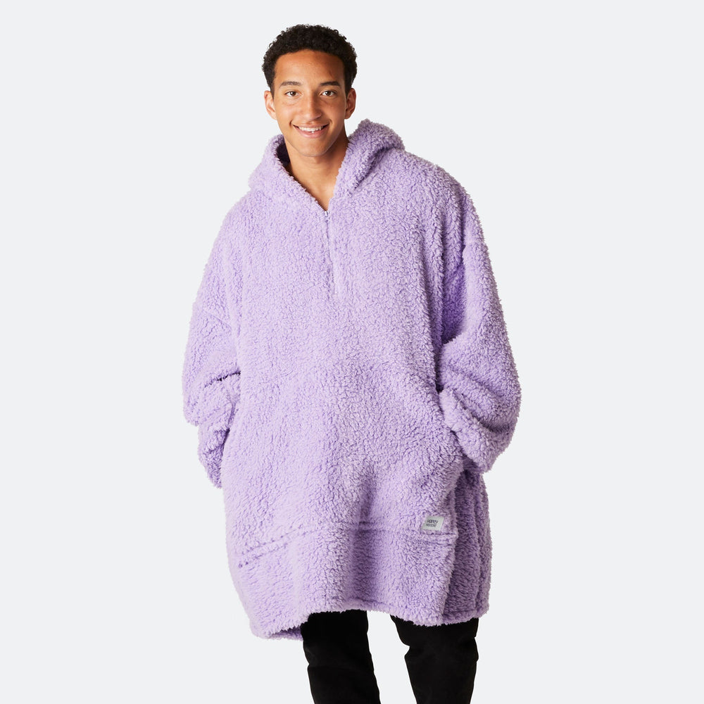 Lila Sherpa HappyHoodie