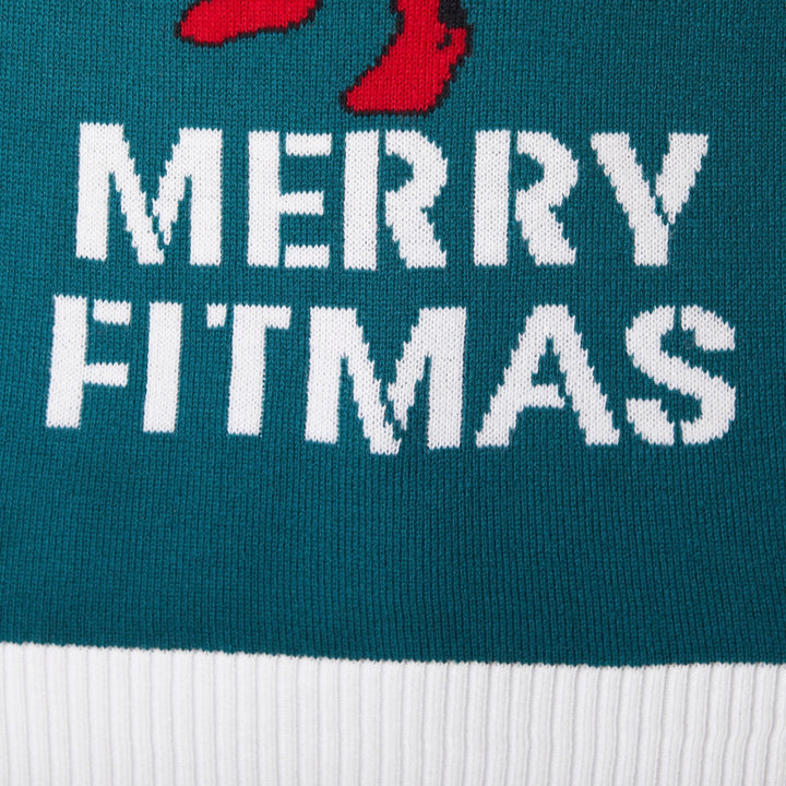 Merry Fitmas Jultröja Dam