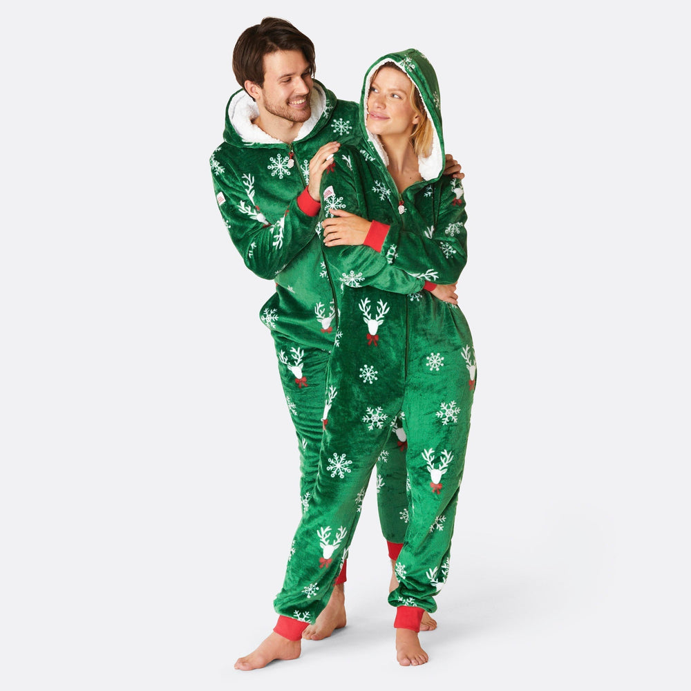 Ren Grön Onesie Herr