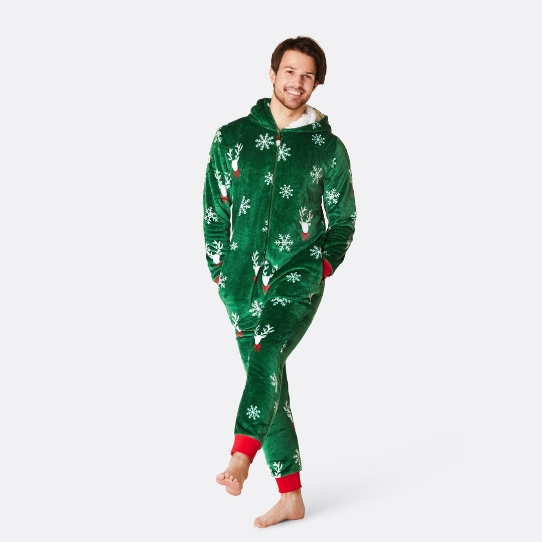 Ren Grön Onesie Herr